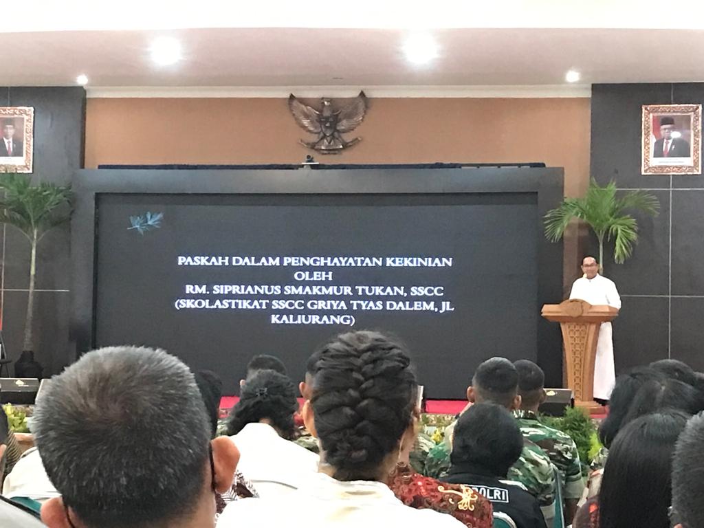 Peringatan Hari Besar Keagamaan Umat Kristiani Keluarga Besar ASN, TNI, POLRI, BUMN, dan BUMD DI Yogyakarta: Ibadah Paskah Tahun 2023